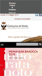 Mobile Screenshot of comune.noto.sr.it